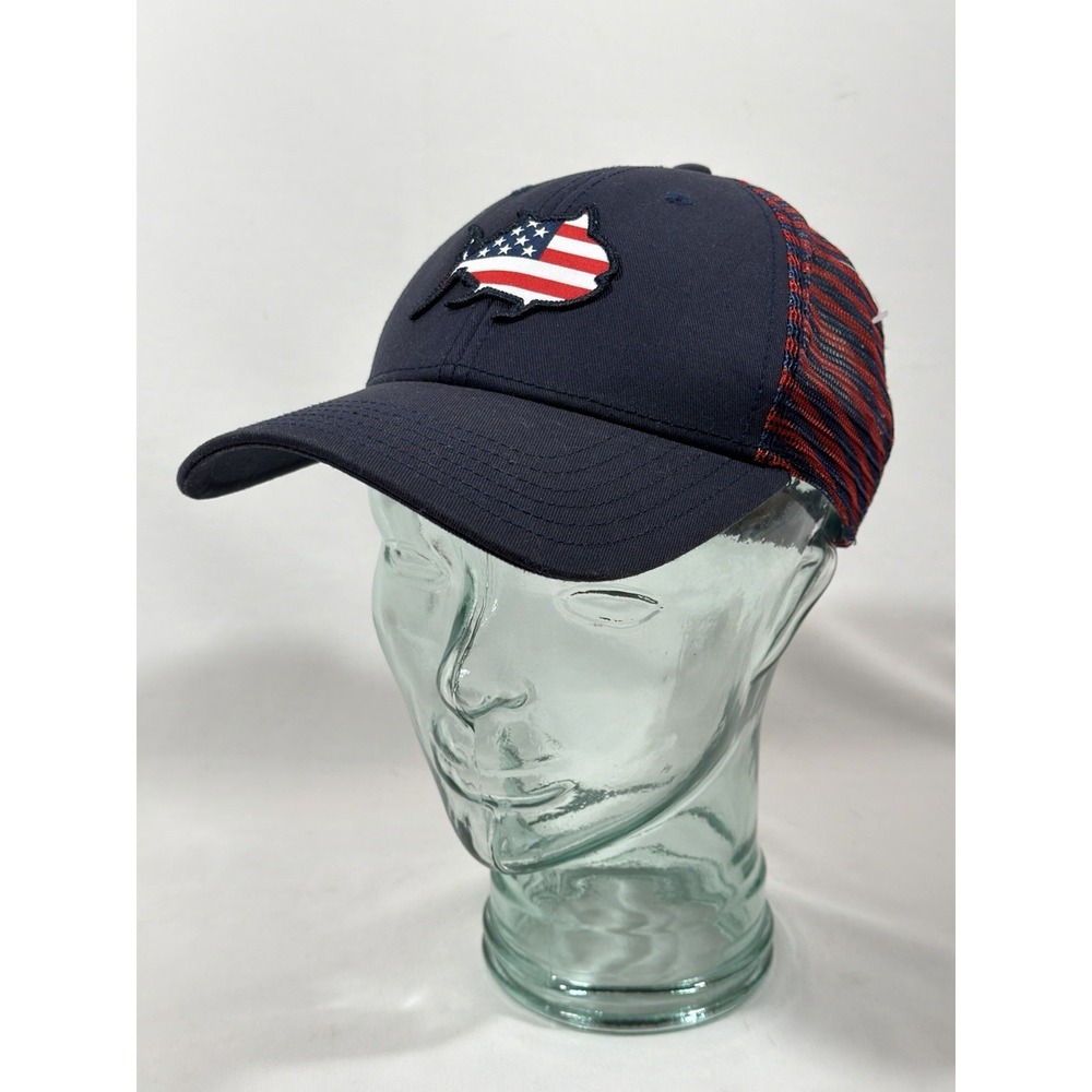 Southern Tide Skipjack Hat Patriot Coastal Preppy Americana Adjustable Cap